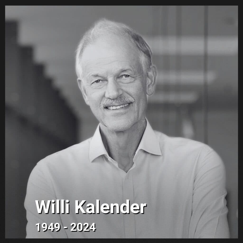 伝説の別れ Prof. Dr. Dr. h.c. mult. Willi Kalender氏